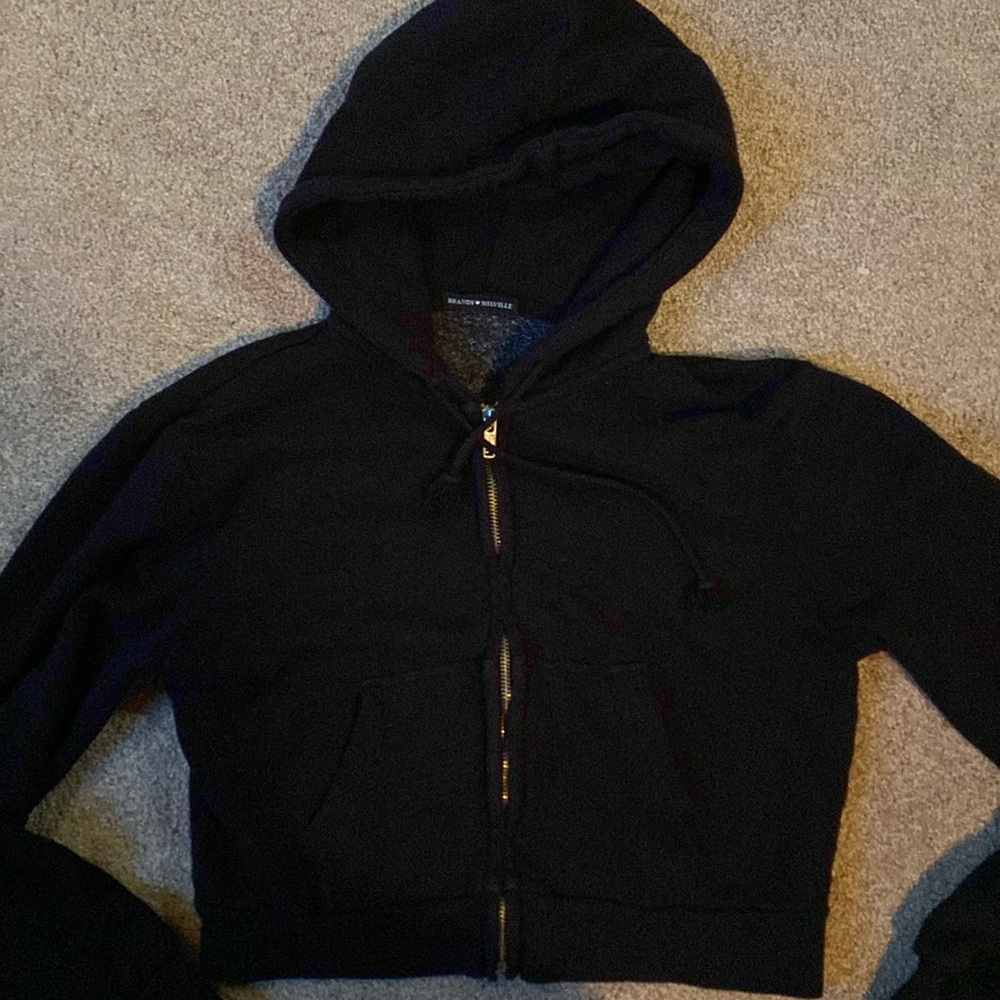 Brandy Melville zip up hoodie.